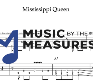 Rhythm Guitar Tablature for "Mississippi Queen" by Mountain 
