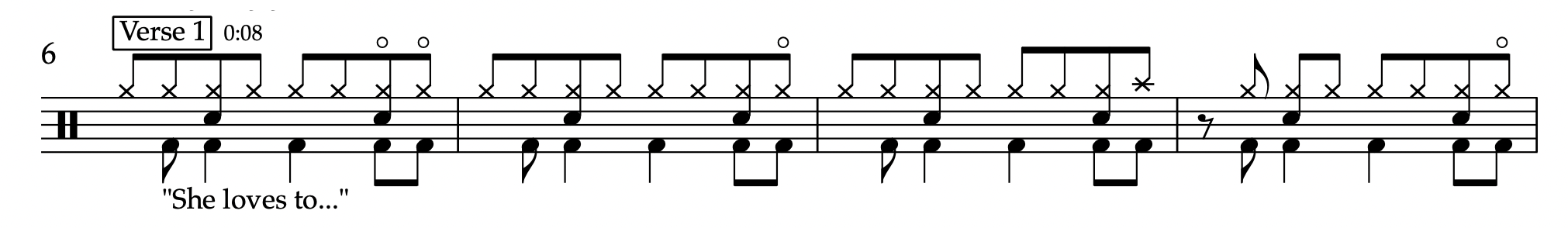 Any Way You Want It - Journey - Drum Sheet Music