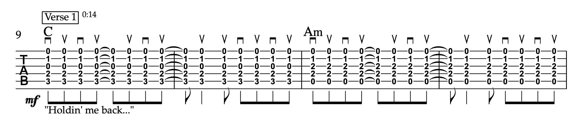 As It Was - Harry Styles - Strum/Acoustic Guitar Tablature 
