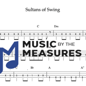 Bass Guitar Tablature for "Sultans of Swing" by Dire Straits 