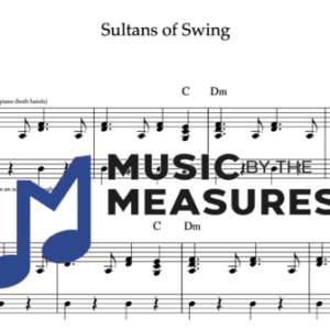 Keyboard Sheet Music for "Sultans of Swing" by Dire Straits 