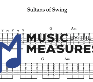 Strum Guitar Tablature for "Sultans of Swing" by Dire Straits 