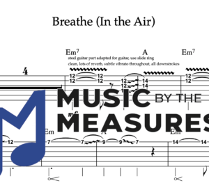 Lead Guitar Tablature for "Breathe (In the Air)" by Pink Floyd