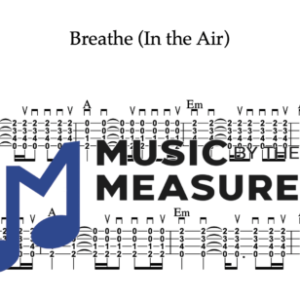 Ukulele Tablature for "Breathe (In the Air)" by Pink Floyd