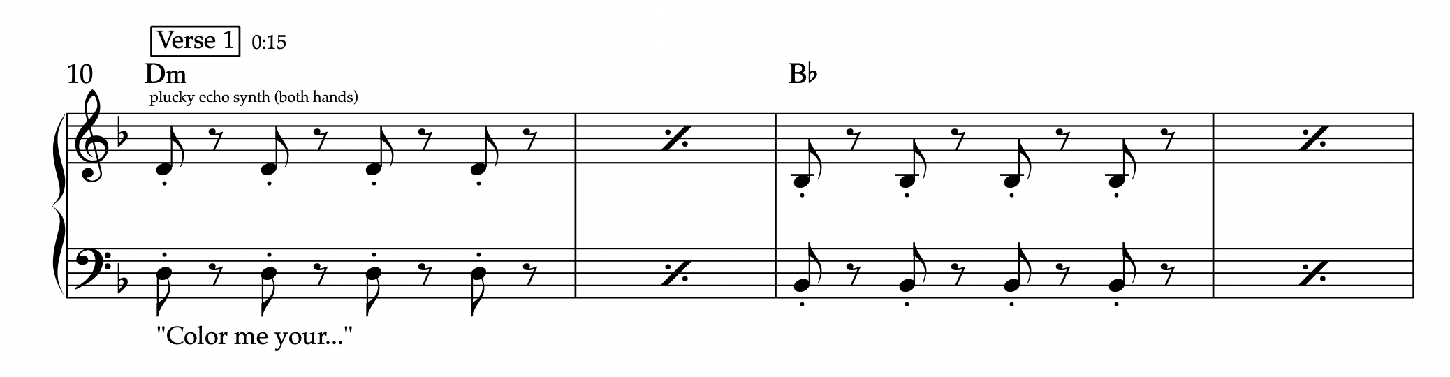 Call Me - Blondie - Keyboard Sheet Music