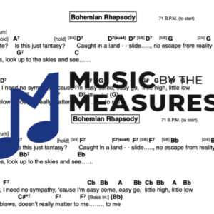 Lead Sheet for "Bohemian Rhapsody" by Queen 