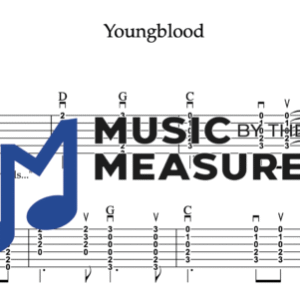 Strum Guitar Tablature for "Youngblood" by 5 Seconds of Summer