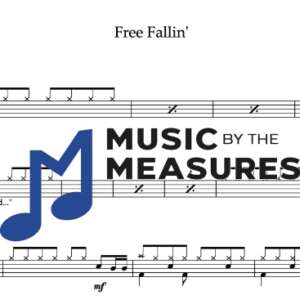 Drum Sheet Music for "Free Fallin" by Tom Petty 