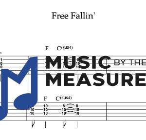 Lead Guitar Tablature for "Free Fallin" by Tom Petty 