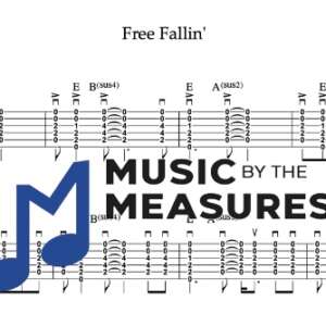 Rhythm Guitar Tablature for "Free Fallin" by Tom Petty 