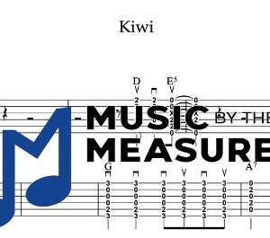 Strum Guitar Tablature for "Kiwi" by Harry Styles