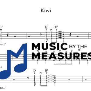 Ukulele Tablature for "Kiwi" by Harry Styles