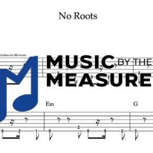Rhythm Guitar Tablature for "No Roots" By Alice Merton