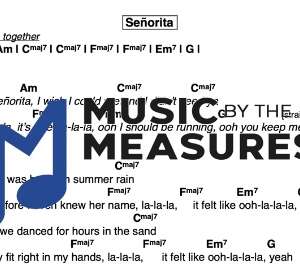 Lead Sheet for "Señorita" by Shawn Mendes & Camila Cabello 