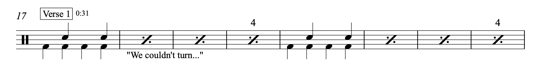 Circles - Post Malone - Drum Sheet Music