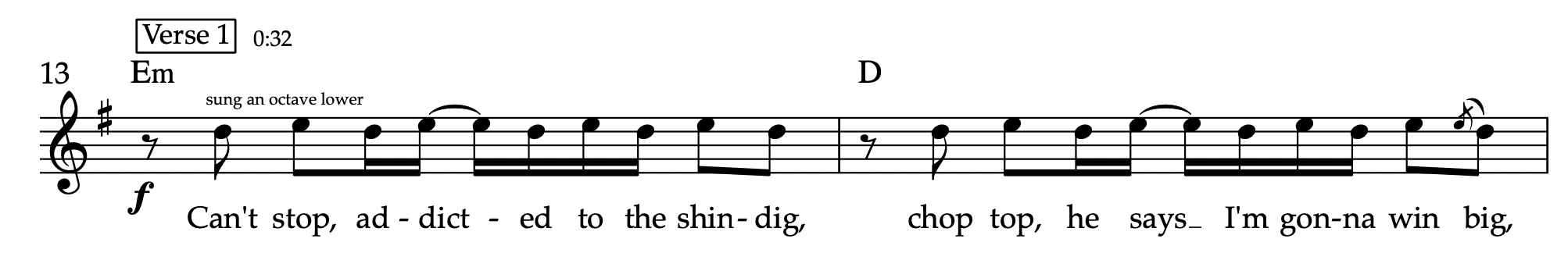 Can't Stop - Red Hot Chili Peppers - Melody