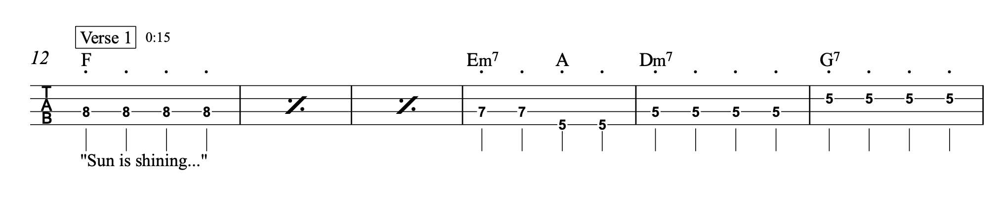 Mr. Blue Sky - Electric Light Orchestra - Bass Guitar Tablature 