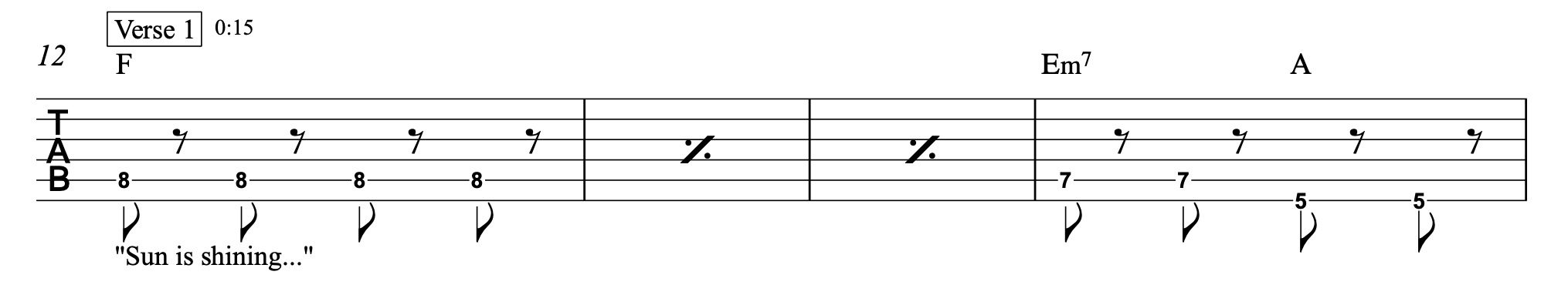 Mr. Blue Sky - Electric Light Orchestra - Lead Gutiar Tablature 
