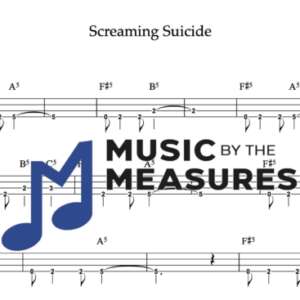 Bass Guitar Tablature for "Screaming Suicide" By Metallica