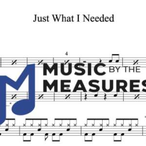 Drum Sheet Music for "Just What I Needed" by The Cars