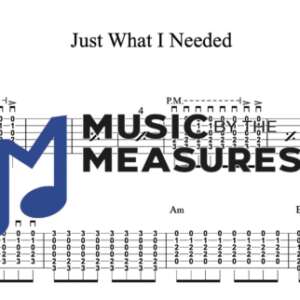 Strum Guitar Tablature for "Just What I Needed" by The Cars
