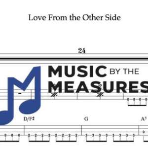 Bass Guitar Tablature for "Love From the Other Side" by Fall Out Boy