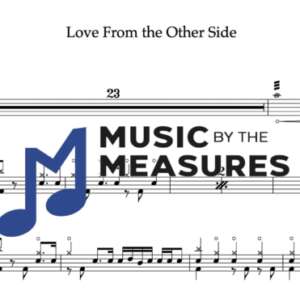 Drum Sheet Music for "Love From the Other Side" by Fall Out Boy