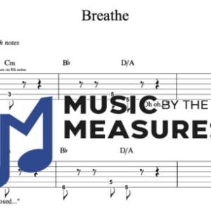 Lead Guitar Tablature for "Breathe" by Years & Years