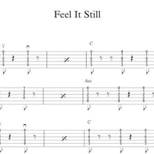 Strum Guitar Tablature for "Feel It Still" by Portugal, The Man.