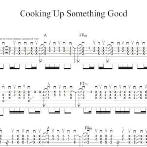 Lead Guitar Tablature for "Cooking Up Something Good" by Mac DeMarco.
