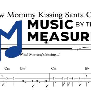 I Saw Mommy Kissing Santa Claus by Jackson 5 accurate bass sheet music transcription preview