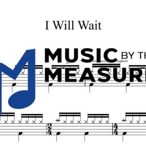 I Will Wait drums sheet music preview – Mumford & Sons accurate transcription
