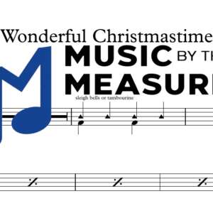 Wonderful Christmastime by Paul McCartney accurate drums sheet music transcription preview