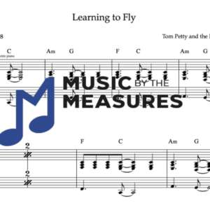Keyboard Sheet Music for "Learning to Fly" by Tom Petty and the Heartbreakers