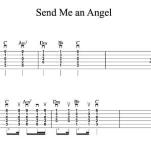 Strum Guitar Tablature for "Send Me an Angel" by Scorpions 
