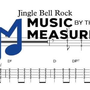 Jingle Bell Rock by Bobby Helms accurate ukulele sheet music arrangement preview