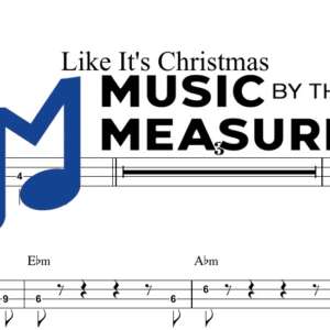 Like It's Christmas by Jonas Brothers accurate bass sheet music transcription preview