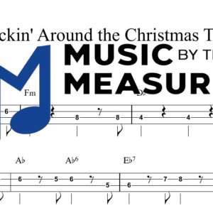 Rockin' Around the Christmas Tree by Brenda Lee accurate bass sheet music transcription preview