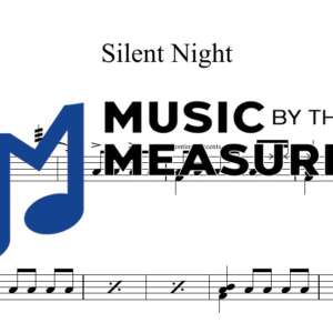 Silent Night by Casting Crowns accurate drums sheet music transcription preview