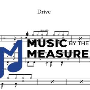 Drum Sheet Music for "Drive" by Incubus 