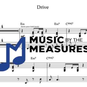 Keyboard Sheet Music for "Drive" by Incubus 
