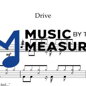 Drive drums sheet music preview – Incubus accurate transcription