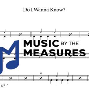 Drum Sheet Music for "Do I Wanna Know?" by Arctic Monkeys