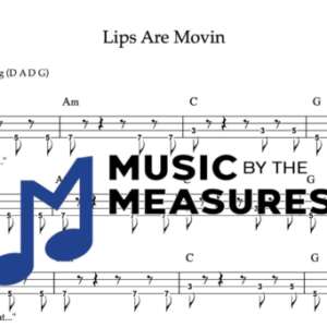 Bass Guitar Tablature for "Lips Are Movin" by Meghan Trainor