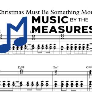 Christmas Must Be Something More by Taylor Swift accurate keyboard sheet music transcription preview