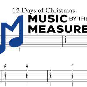 12 Days of Christmas by Jason Manns strum guitar sheet music, accurately arranged, preview