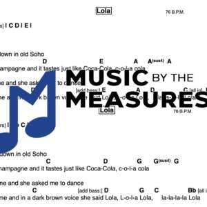 Lead Sheet for "Lola" by The Kinks