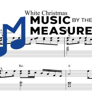 White Christmas by Taylor Swift accurate keyboard sheet music transcription preview