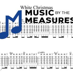 White Christmas by Taylor Swift accurate strum guitar sheet music arrangement preview