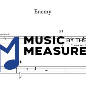 Bass Guitar Tablature for "Enemy" by Imagine Dragons & JID